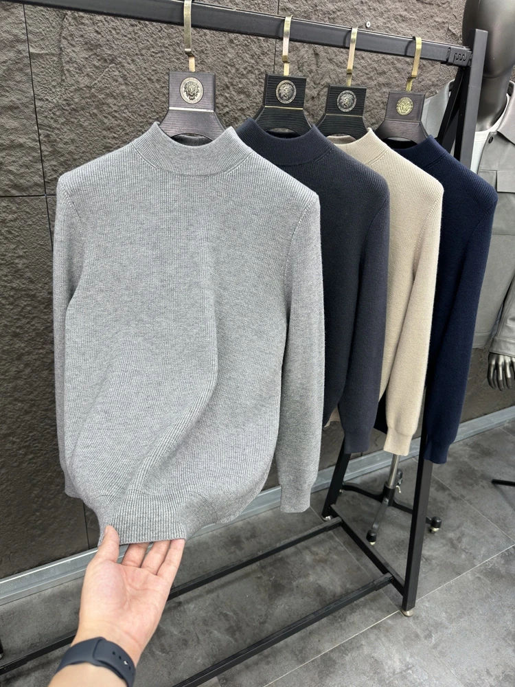 Comfortable Modal Anti-Ball Winter Faion f High Collar Color Warm Casual Knitted Sweater for Men Urban Sle Long ...
Comfortable Modal Anti-Ball Winter Faion f High Collar Color Warm Casual Knitted Sweater for Men Urban Sle Long ...