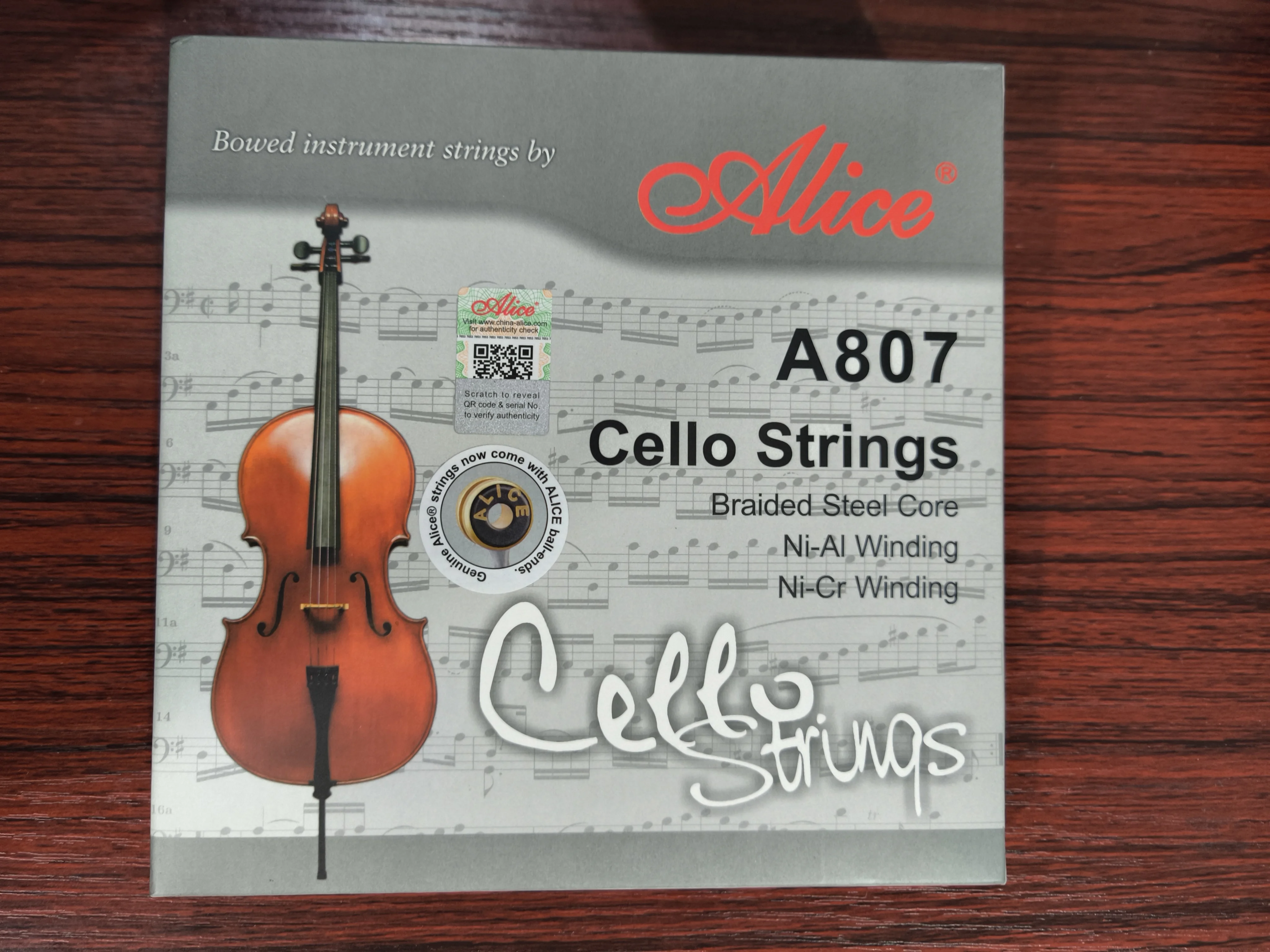 Alice String для концерта, плетеные стальные струны Ni-Al Ni-Cr, виолончели струны 4/4, 3/4, 1/2, 1/4, масштаб A807
Alice String для концерта, плетеные стальные струны Ni-Al Ni-Cr, виолончели струны 4/4, 3/4, 1/2, 1/4, масштаб A807