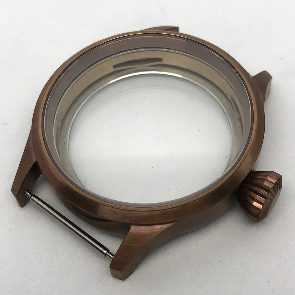 43mm Stainless Steel Case Sapphire Glass Fit ETA6497/6498 ST3600/3620 Movement Watch Parts Black Silver
43mm Stainless Steel Case Sapphire Glass Fit ETA6497/6498 ST3600/3620 Movement Watch Parts Black Silver