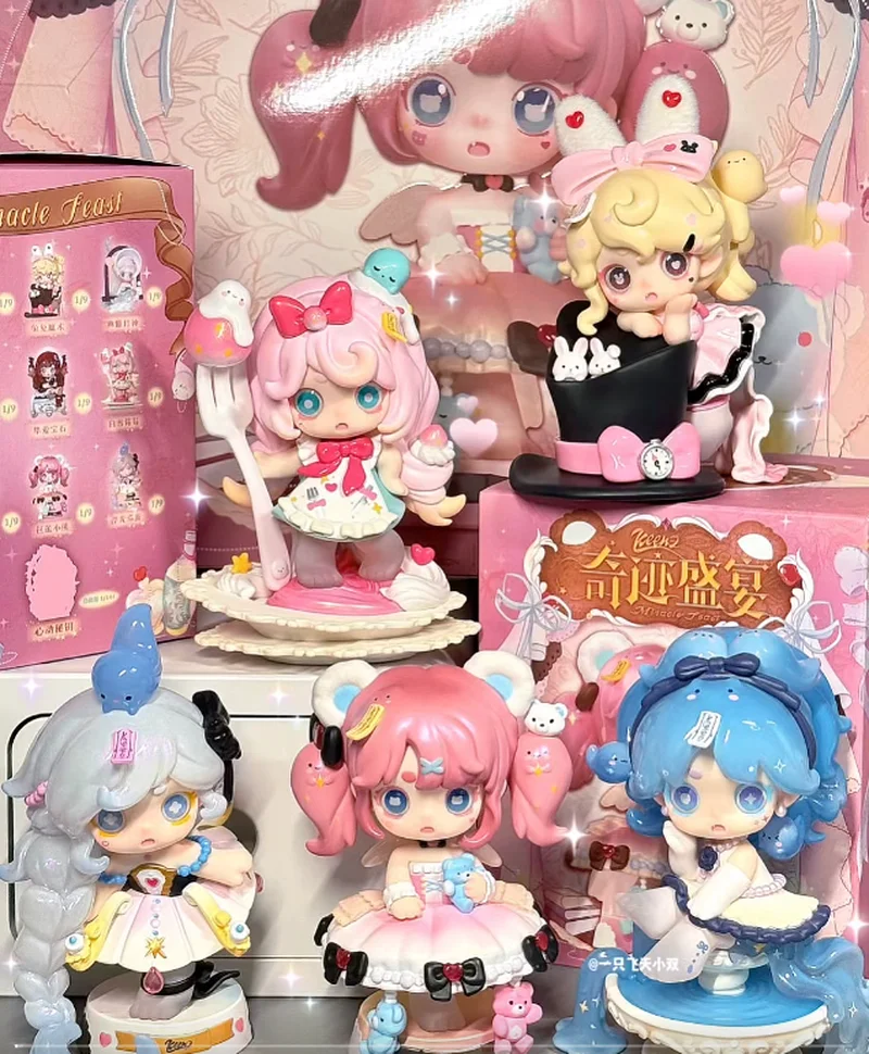 New Ghost Keeno 4th Generation Miracle Feast Series Blind Box Cute Anime Figure Desktop Decor Collectible Doll Gift For Girls
New Ghost Keeno 4th Generation Miracle Feast Series Blind Box Cute Anime Figure Desktop Decor Collectible Doll Gift For Girls