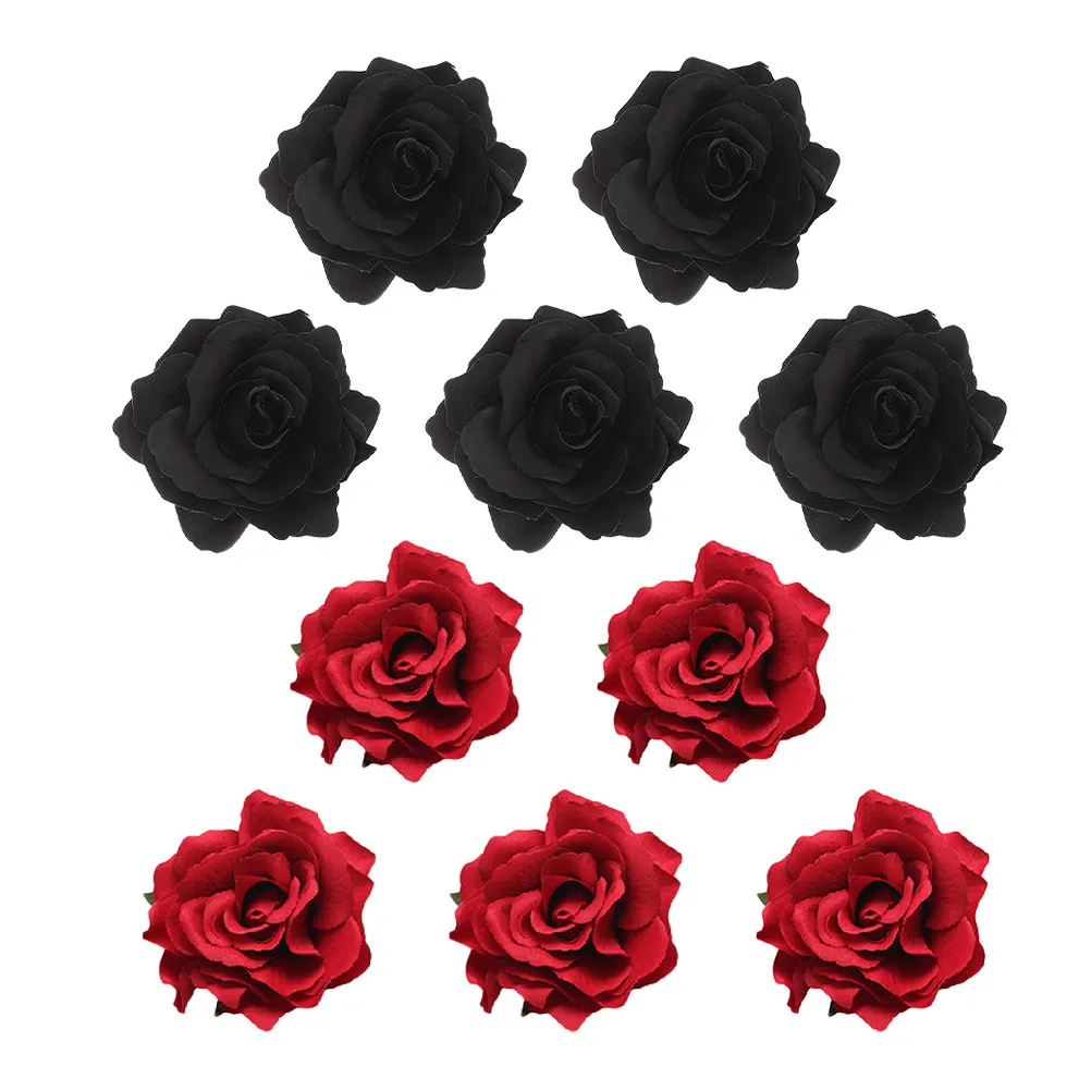 10 шт. заколок для волос в виде роз, имитация цветов, для свадьбы, пляжной вечеринки, повседневного использования, аксессуары для волос
10 шт. заколок для волос в виде роз, имитация цветов, для свадьбы, пляжной вечеринки, повседневного использования, аксессуары для волос