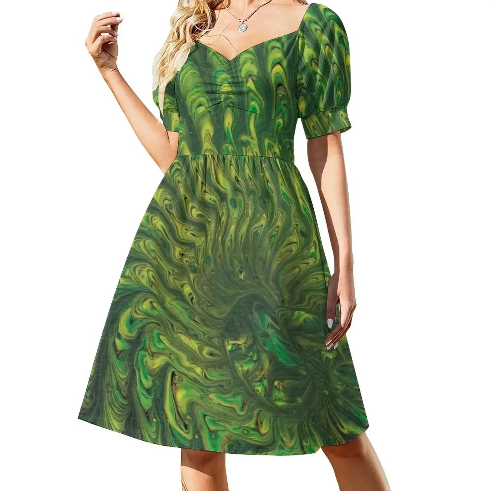 Jamaican Peacock Abstract Acrylic Pour Sleeveless Dress women's elegant loose dresses Summer skirt Women's clothing Dress
Jamaican Peacock Abstract Acrylic Pour Sleeveless Dress women's elegant loose dresses Summer skirt Women's clothing Dress