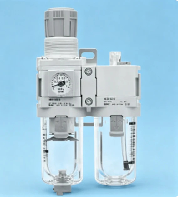 Cop-per Pneumatic Combination Unit F-ilter Regulator Lubricator
Cop-per Pneumatic Combination Unit F-ilter Regulator Lubricator