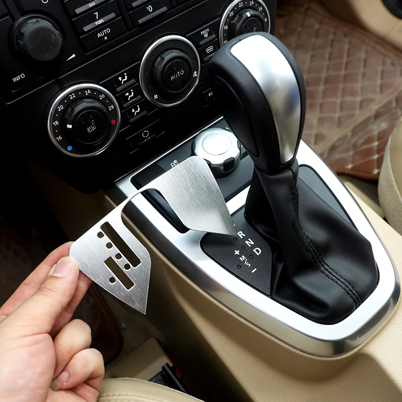 Aluminum Alloy Silver Car Central Control Gear Shift Panel Cover Trim Sticker For Land Rover Freelander 2 2007-2012 Accessories
Aluminum Alloy Silver Car Central Control Gear Shift Panel Cover Trim Sticker For Land Rover Freelander 2 2007-2012 Accessories