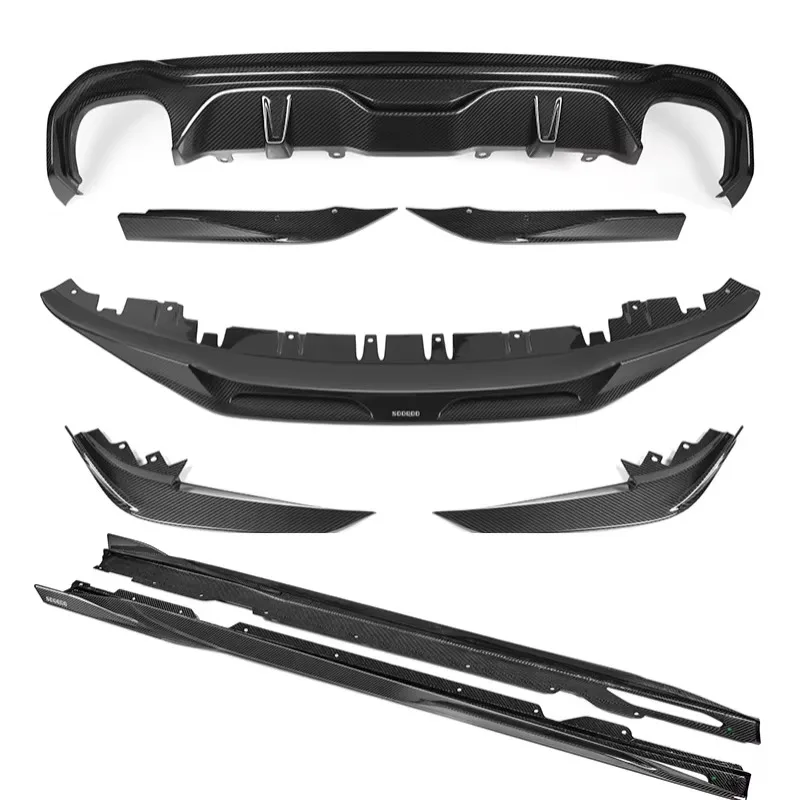 Dry Carbon Fiber Body Kit SQ Exterior Front Lip Side Skirts Diffuser Bumper Protect Cover For BMW 4 Series G26 Body Kits
Dry Carbon Fiber Body Kit SQ Exterior Front Lip Side Skirts Diffuser Bumper Protect Cover For BMW 4 Series G26 Body Kits
