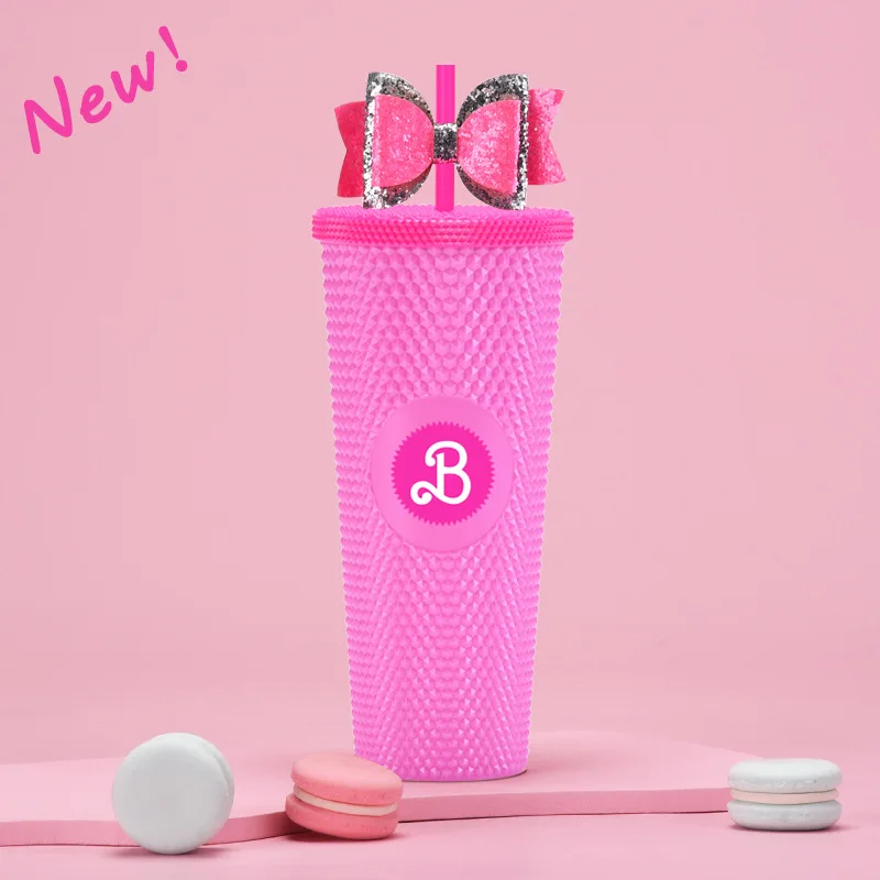 Hot Pink Girl Diamond Glitter Colored Bling Bowknot Plastic Studded Straw Coffee Cup Durian Water Tumbler with Lid Summer Gifts
Hot Pink Girl Diamond Glitter Colored Bling Bowknot Plastic Studded Straw Coffee Cup Durian Water Tumbler with Lid Summer Gifts