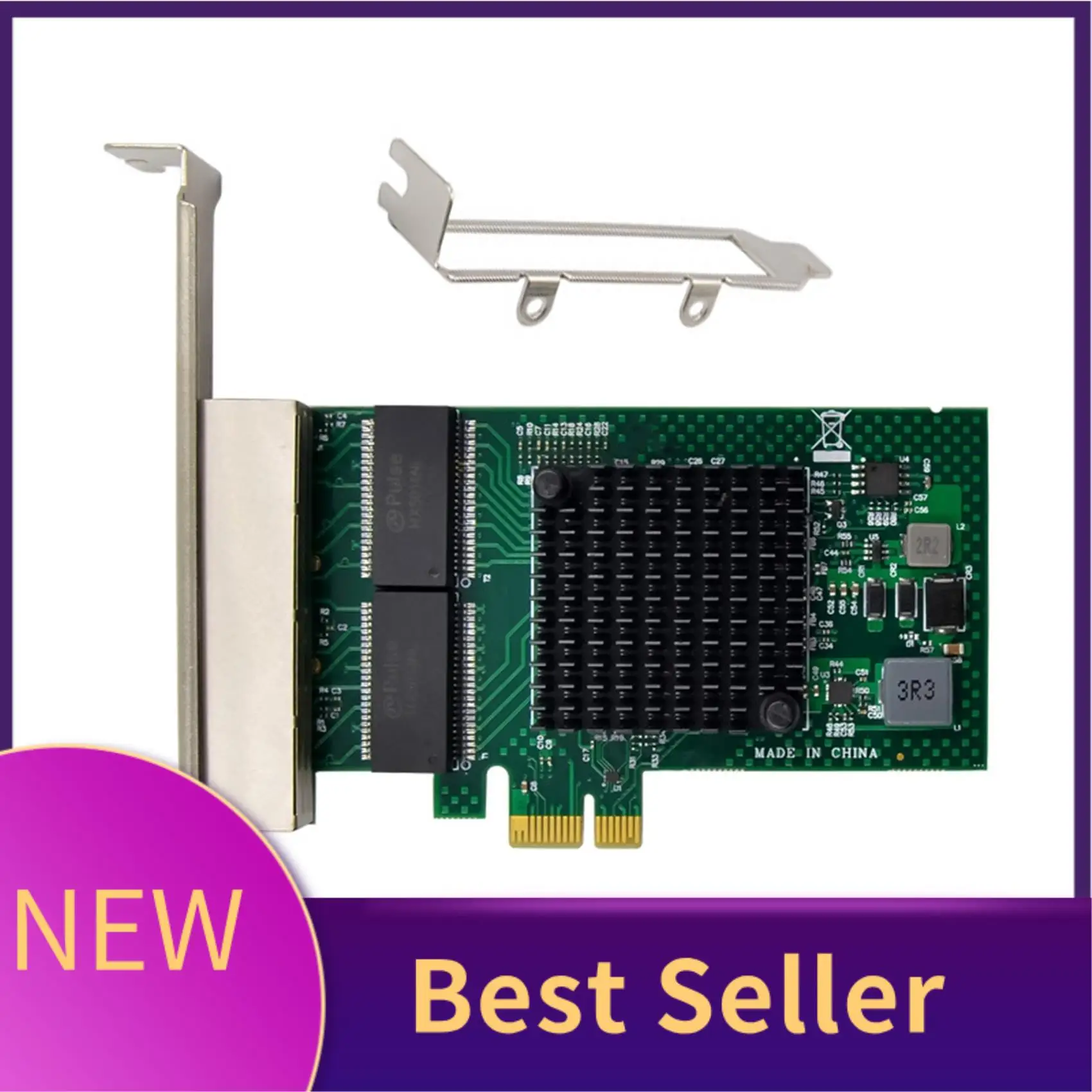 M07K-BCM5719 Network Adapter PCI-E X1 4 Port Gigabit Network Card Ethernet Server Adapter PCI-E Network Card Adapter
M07K-BCM5719 Network Adapter PCI-E X1 4 Port Gigabit Network Card Ethernet Server Adapter PCI-E Network Card Adapter