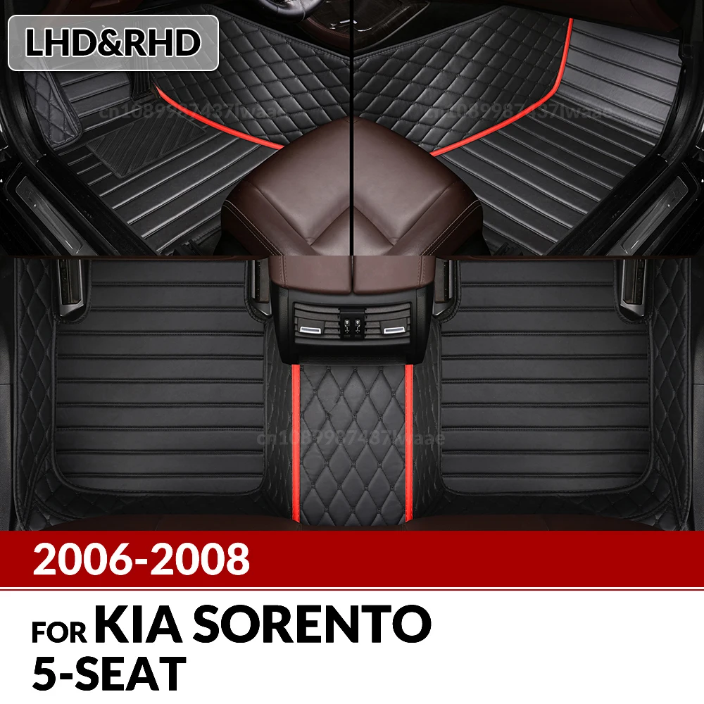 Автомобильные коврики для Kia Sorento (5 мест) 2006 2007 2008 Customauto, подушечки для ног, автомобильный ковер, аксессуары для интерьера
Автомобильные коврики для Kia Sorento (5 мест) 2006 2007 2008 Customauto, подушечки для ног, автомобильный ковер, аксессуары для интерьера