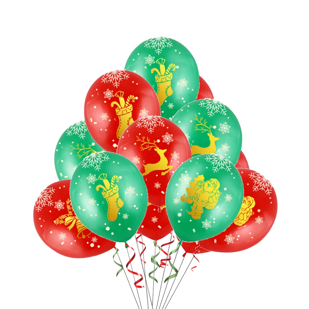 50 Pcs Christmas Balloons Joyful Latex Emulsion Red Green Party Decorations Printed Holiday Ornaments Festive Atmosphere
50 Pcs Christmas Balloons Joyful Latex Emulsion Red Green Party Decorations Printed Holiday Ornaments Festive Atmosphere