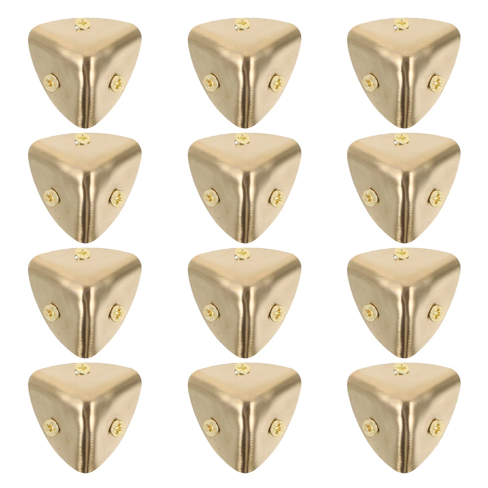 12pcs Corner Protectors Stainless Guards Metal Box Hardware Durability Reinforced Installation Tools
12pcs Corner Protectors Stainless Guards Metal Box Hardware Durability Reinforced Installation Tools