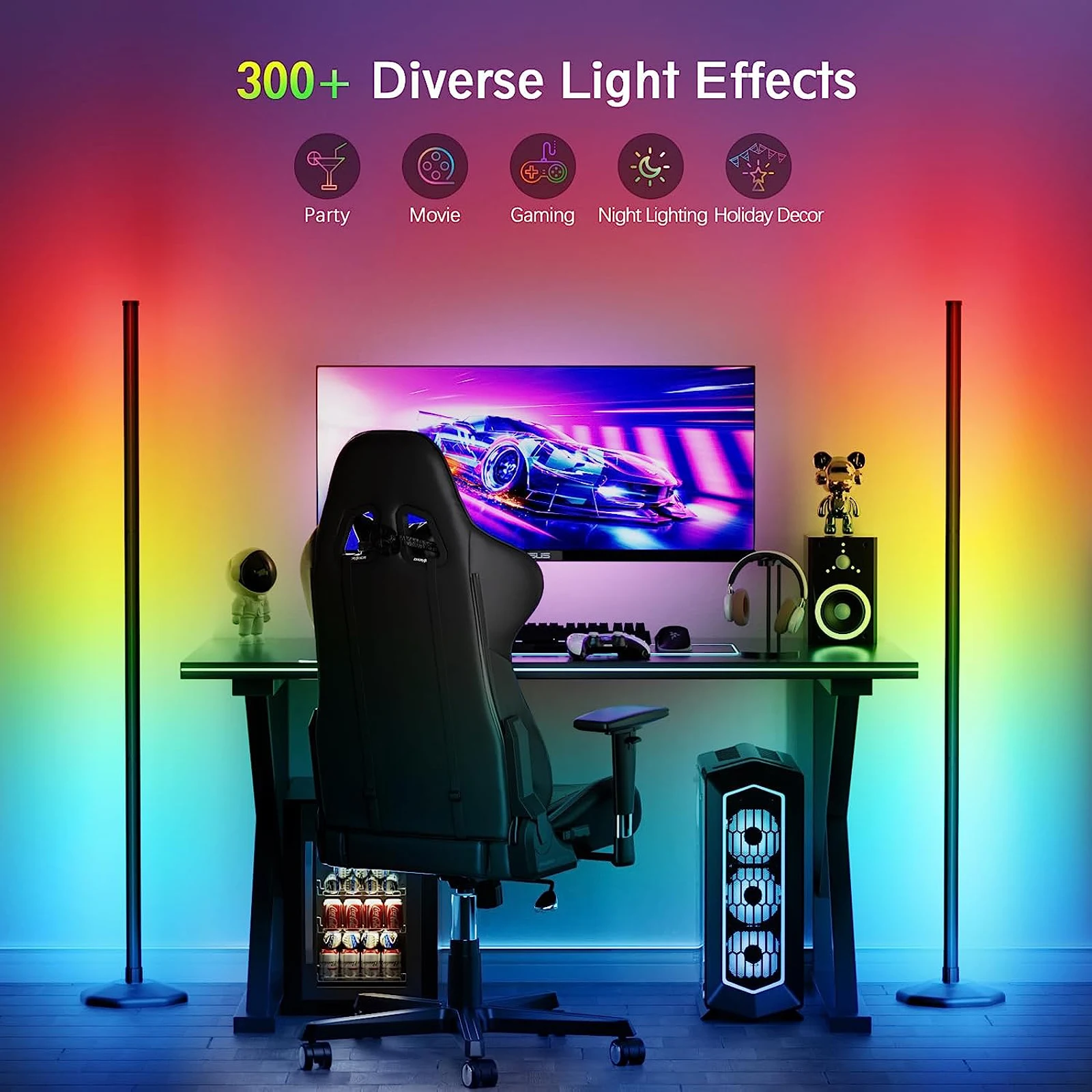 1PC Dimmable RGB Floor Lamp, USB Powered, Smart LED Floor Lamp, 16 Million Scenes, Detachable Modern Ambient Lighting
1PC Dimmable RGB Floor Lamp, USB Powered, Smart LED Floor Lamp, 16 Million Scenes, Detachable Modern Ambient Lighting