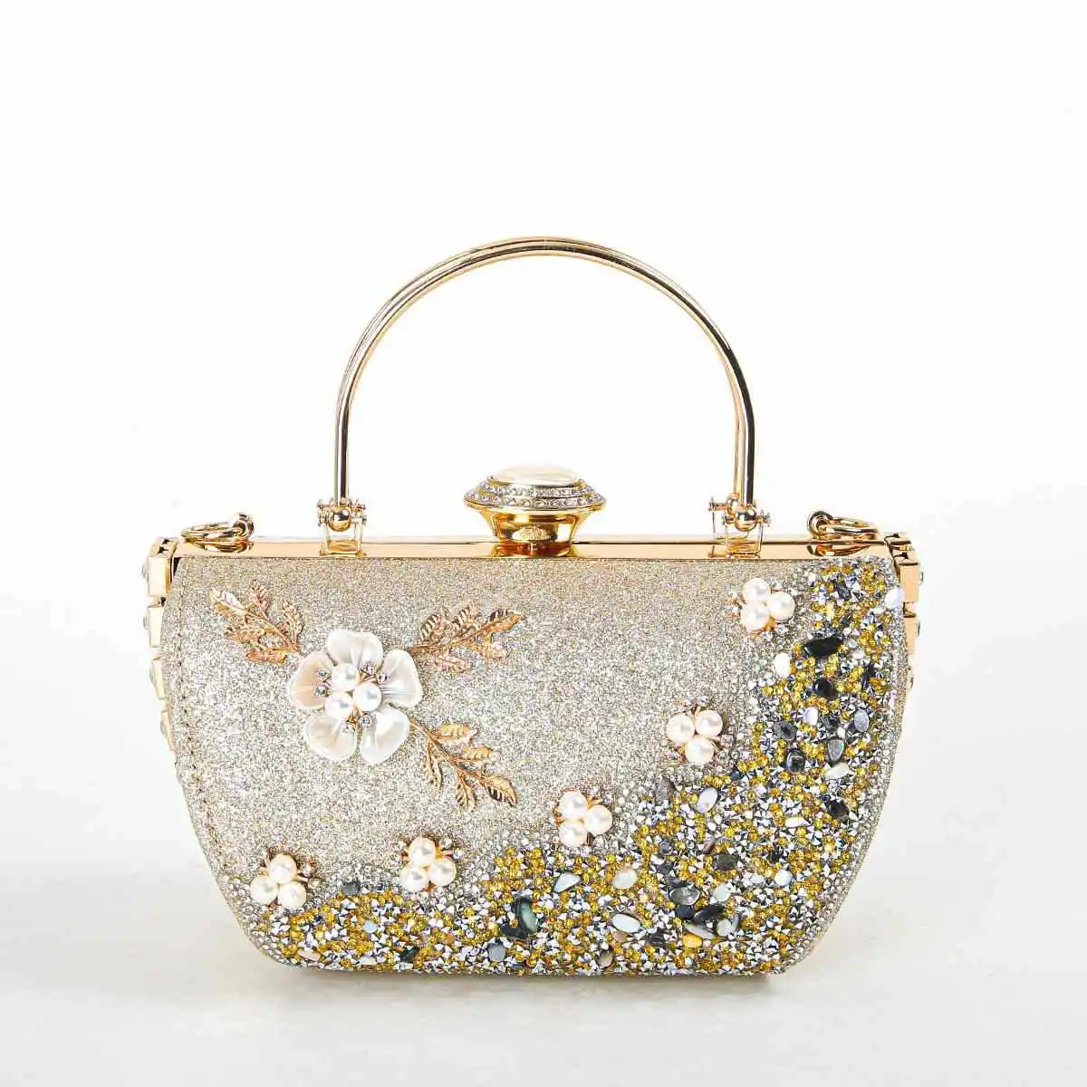 Woman Wedding Bridal Colorful Flower Purse Floral Crystal Banquet Dinner Evening Bag With Handle Diamond Party Handbags
Woman Wedding Bridal Colorful Flower Purse Floral Crystal Banquet Dinner Evening Bag With Handle Diamond Party Handbags