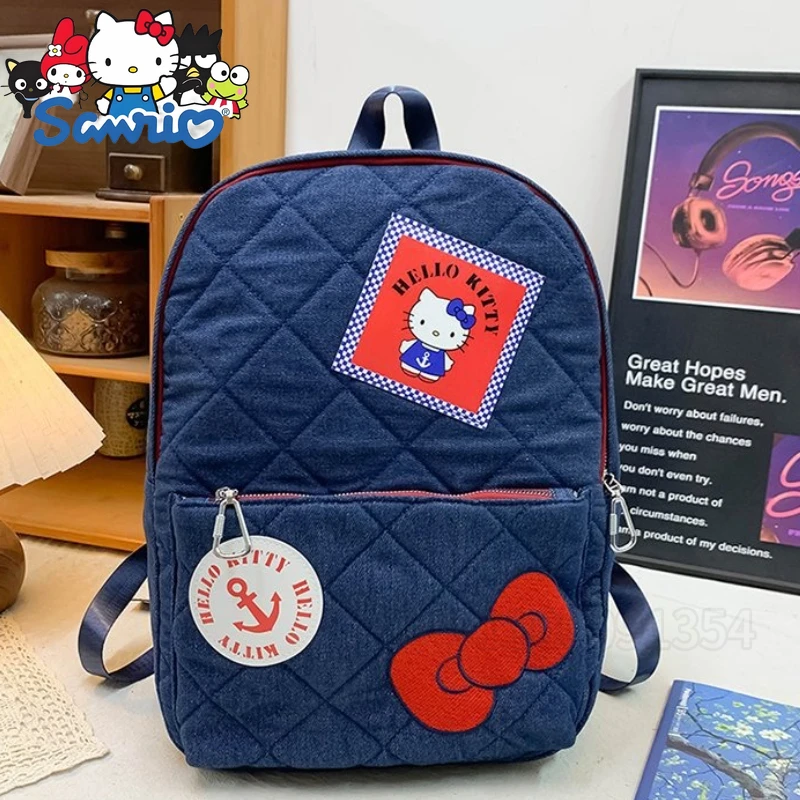 Sanrio Hello Kitty New Fashion Backpack Cartoon Cute Lightweight Girl Backpack Large Capacity Travel Leisure Women's Backpack
Sanrio Hello Kitty New Fashion Backpack Cartoon Cute Lightweight Girl Backpack Large Capacity Travel Leisure Women's Backpack