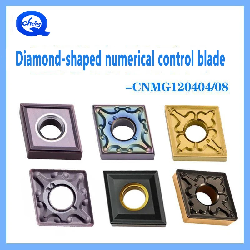 10Pcs/Box CNMG120408 CNMG120404 Rhombic CNC Turning Insert External Circle Steel Tool Bit Processing Steel Cast Iron
10Pcs/Box CNMG120408 CNMG120404 Rhombic CNC Turning Insert External Circle Steel Tool Bit Processing Steel Cast Iron