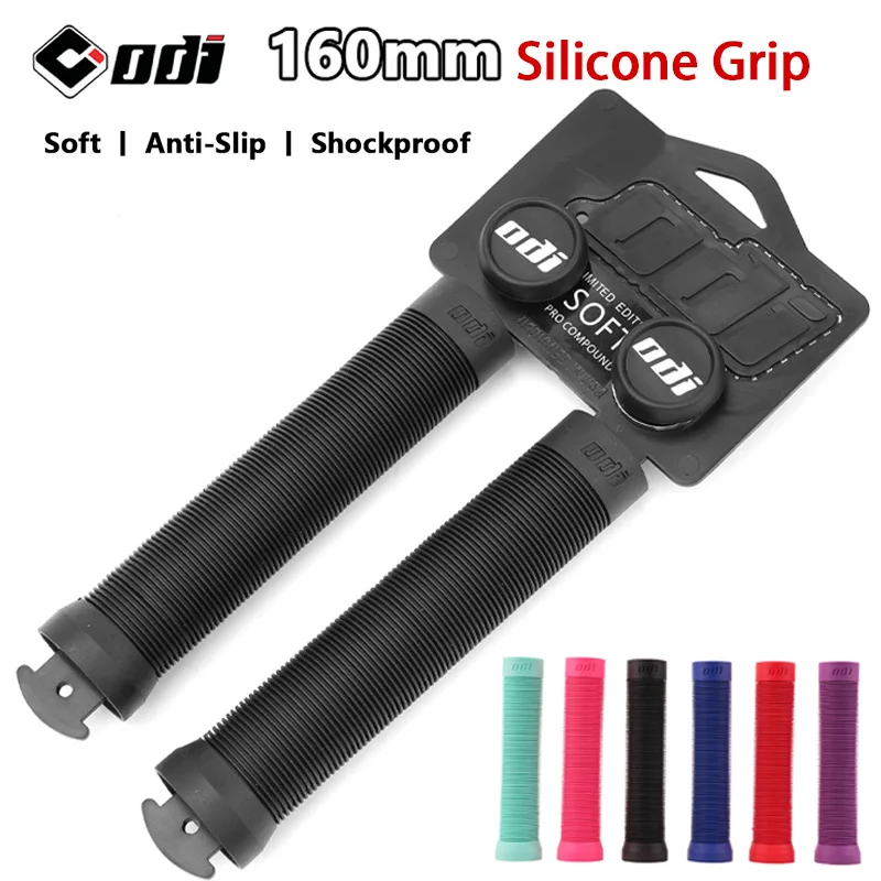 ODI Bike Grips Soft 160 Length MTB Handlebar Grips Anti-slip MTB Cuffs Shock-Absorbing Bicycle Handle Cycling Parts
ODI Bike Grips Soft 160 Length MTB Handlebar Grips Anti-slip MTB Cuffs Shock-Absorbing Bicycle Handle Cycling Parts