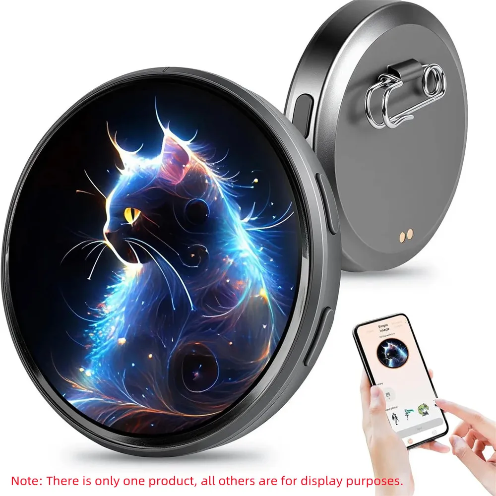 FANGTUOSI Anime E-Badge Display Pin 1.7 Inch Touch Screen LED Button Touchscreen Photo Frame With Video Playback Dropshipping
FANGTUOSI Anime E-Badge Display Pin 1.7 Inch Touch Screen LED Button Touchscreen Photo Frame With Video Playback Dropshipping