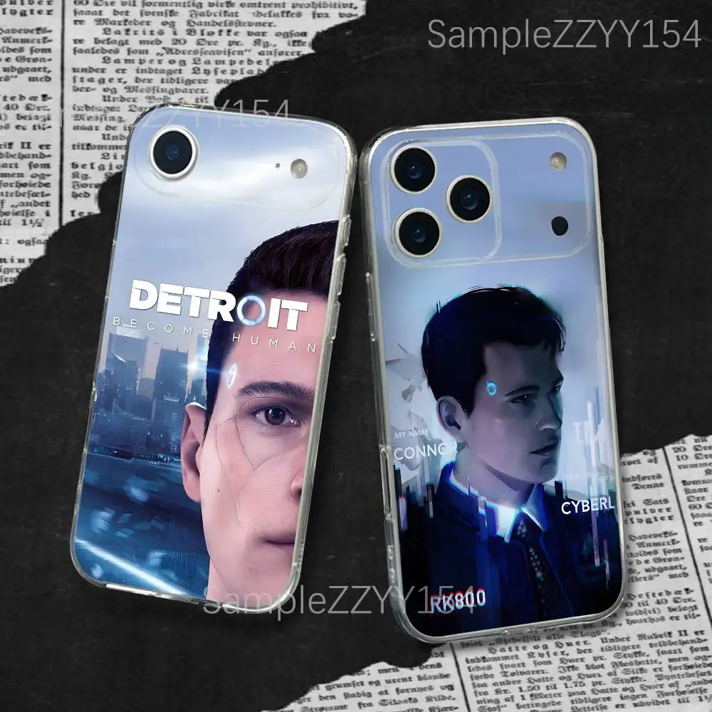 D-Detroit Become Human Phone Case For iPhone 17,16,15,14,13,12,11 Plus,Pro,Max,XR,XS,X,7,8 Plus,SE,Mini Transparent Silm Soft
D-Detroit Become Human Phone Case For iPhone 17,16,15,14,13,12,11 Plus,Pro,Max,XR,XS,X,7,8 Plus,SE,Mini Transparent Silm Soft