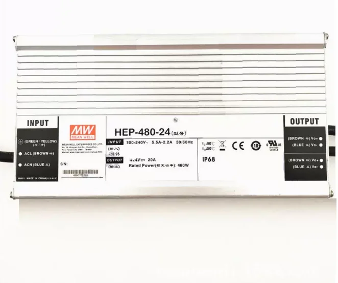 480-24A Led Light 12V DC SMPS Power Supply 20A Single Output for Industrial DIN Rail Equipment
480-24A Led Light 12V DC SMPS Power Supply 20A Single Output for Industrial DIN Rail Equipment