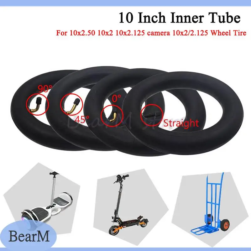 10Inch Inner Tube 1pcs For 10x2.5010x2 10x2.125 camera 10x2/2.125 Wheel Tire Electric Scooter Balance Hoverboard Motorcycle Tyre
10Inch Inner Tube 1pcs For 10x2.5010x2 10x2.125 camera 10x2/2.125 Wheel Tire Electric Scooter Balance Hoverboard Motorcycle Tyre