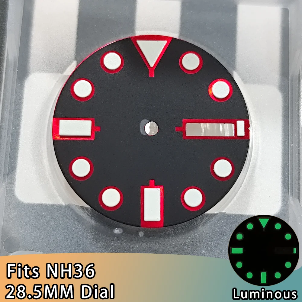 NH36 Dial 28.5mm NH36 Dial NH36 Movement Dial With Single/Double Calendar Watch Accessories NH36 Dial Accessories NH35 Dial
NH36 Dial 28.5mm NH36 Dial NH36 Movement Dial With Single/Double Calendar Watch Accessories NH36 Dial Accessories NH35 Dial