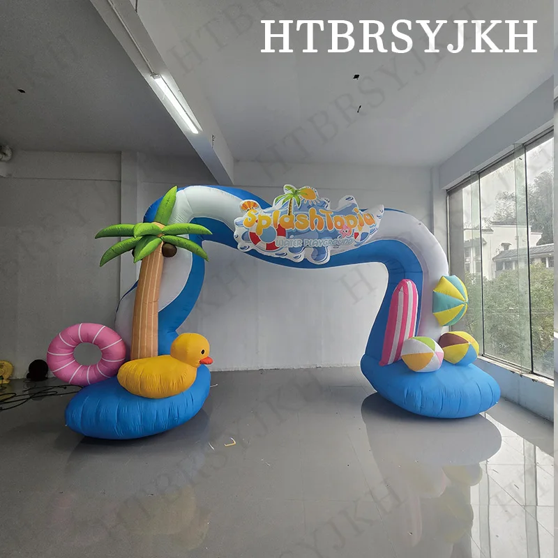 Inflatable cartoon plant flowers Ocean beach coconut tree arch air model, shopping mall grassland camping layout, activity props
Inflatable cartoon plant flowers Ocean beach coconut tree arch air model, shopping mall grassland camping layout, activity props