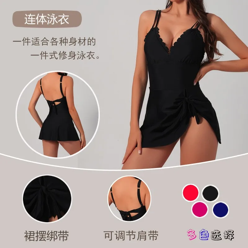 Tankini Woman Swimsuit V Neck Swimwear Scallop Trim Adjustable Straps Bathing Suit Ruched Waist Asymmetrical Skirt Solid Color
Tankini Woman Swimsuit V Neck Swimwear Scallop Trim Adjustable Straps Bathing Suit Ruched Waist Asymmetrical Skirt Solid Color