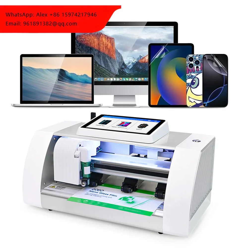 U8-390 WIFI Mobile Phone Hardness Screen Protector Film Cutting Machine Tempered Glass Cutter Cutting Machine For Smartphone
U8-390 WIFI Mobile Phone Hardness Screen Protector Film Cutting Machine Tempered Glass Cutter Cutting Machine For Smartphone