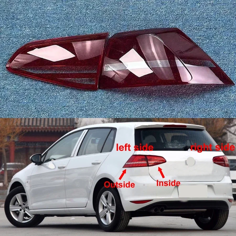 For Volkswagen VW Golf 7 2014 2015 2016 2017 Taillight Shell Tail Lamp Cover Turn Signal Light Mask Replace Original Lampshade
For Volkswagen VW Golf 7 2014 2015 2016 2017 Taillight Shell Tail Lamp Cover Turn Signal Light Mask Replace Original Lampshade