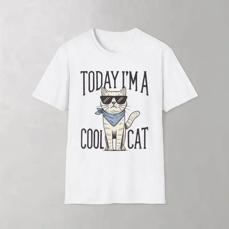 today im a cool cat T Shirt graphic tee for men and women
today im a cool cat T Shirt graphic tee for men and women