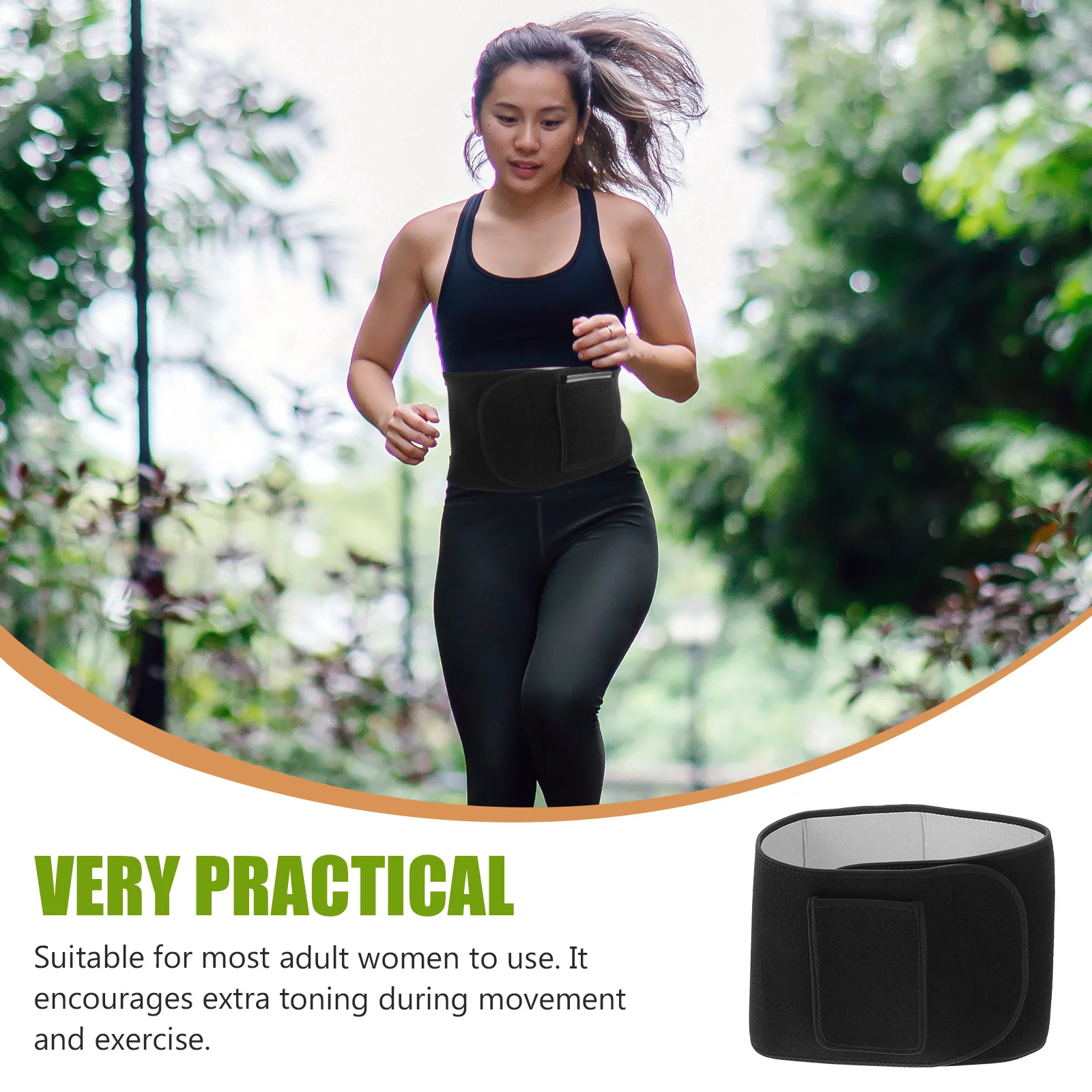 Sports Waist Trainer Belt Breathable Comfortable Waist Trimmer for Women Fitness Lumbar Support Brace Sweat Absorption Sweat
Sports Waist Trainer Belt Breathable Comfortable Waist Trimmer for Women Fitness Lumbar Support Brace Sweat Absorption Sweat