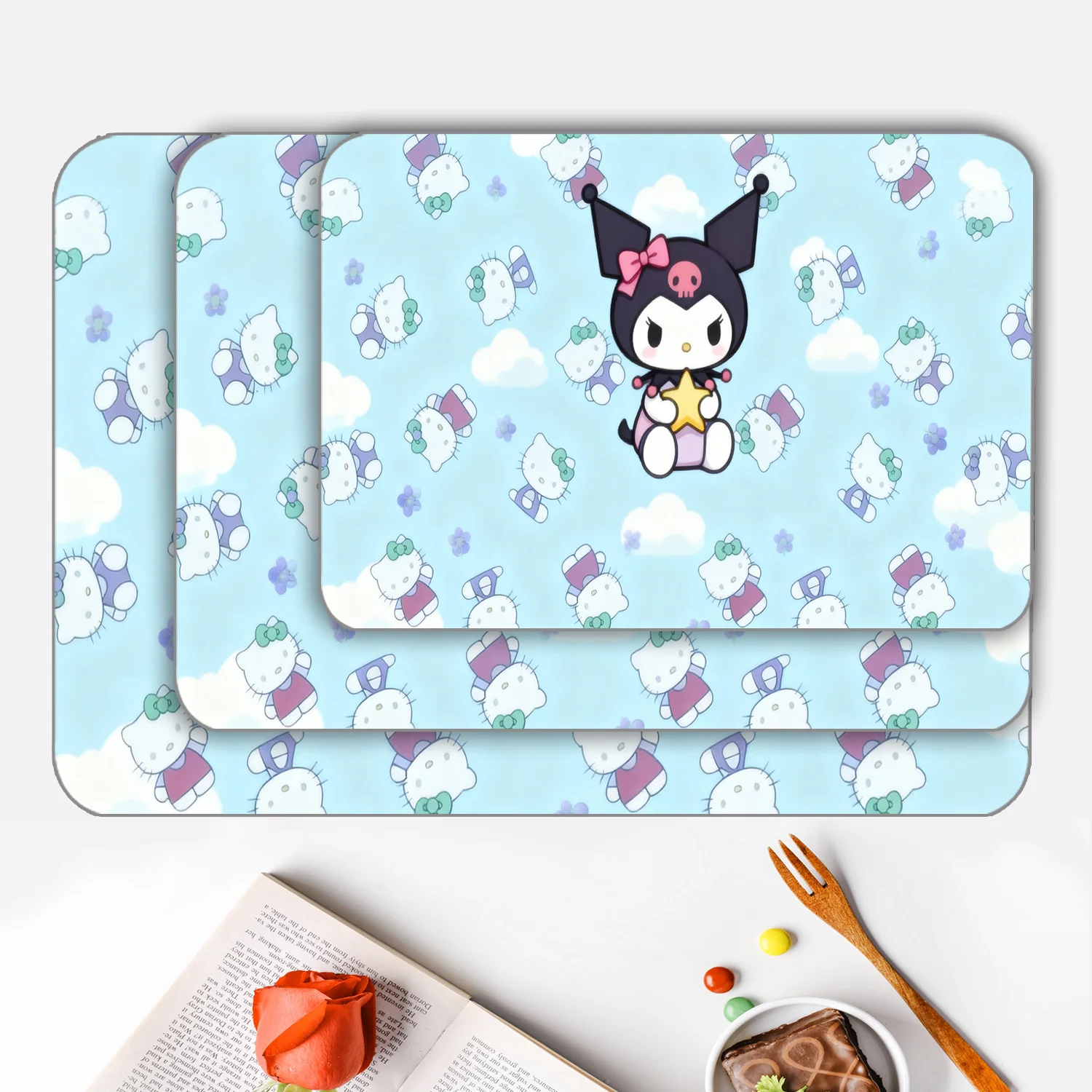1pc Exquisite Sanrio Series Coffee Machine Mat, Kitty Cat Popular Item, Kitchen Drying Mat, Placemat, Elegant And Beautiful, F
1pc Exquisite Sanrio Series Coffee Machine Mat, Kitty Cat Popular Item, Kitchen Drying Mat, Placemat, Elegant And Beautiful, F