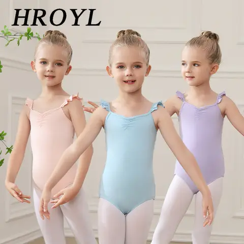 Girls Ballet Dance Leotard Gymnastics Clothes For Kids Ballet Clothing Camisole Bodysuit Gymnastics Dancewear Exercise Clothes