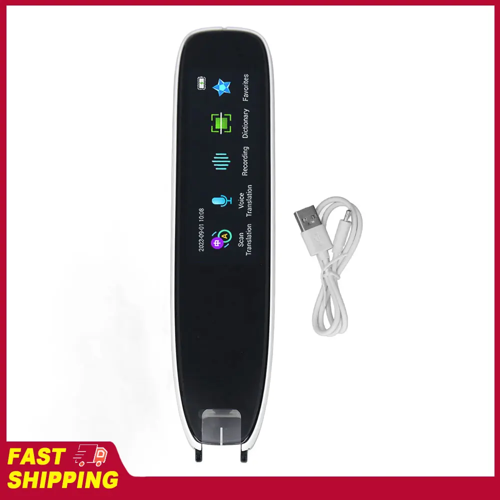 Умная ручка-переводчик с голосовым управлением, белая, международная версия, Wi-Fi, сканирующая ручка для перевода, цифровая ручка-сканер
Умная ручка-переводчик с голосовым управлением, белая, международная версия, Wi-Fi, сканирующая ручка для перевода, цифровая ручка-сканер
