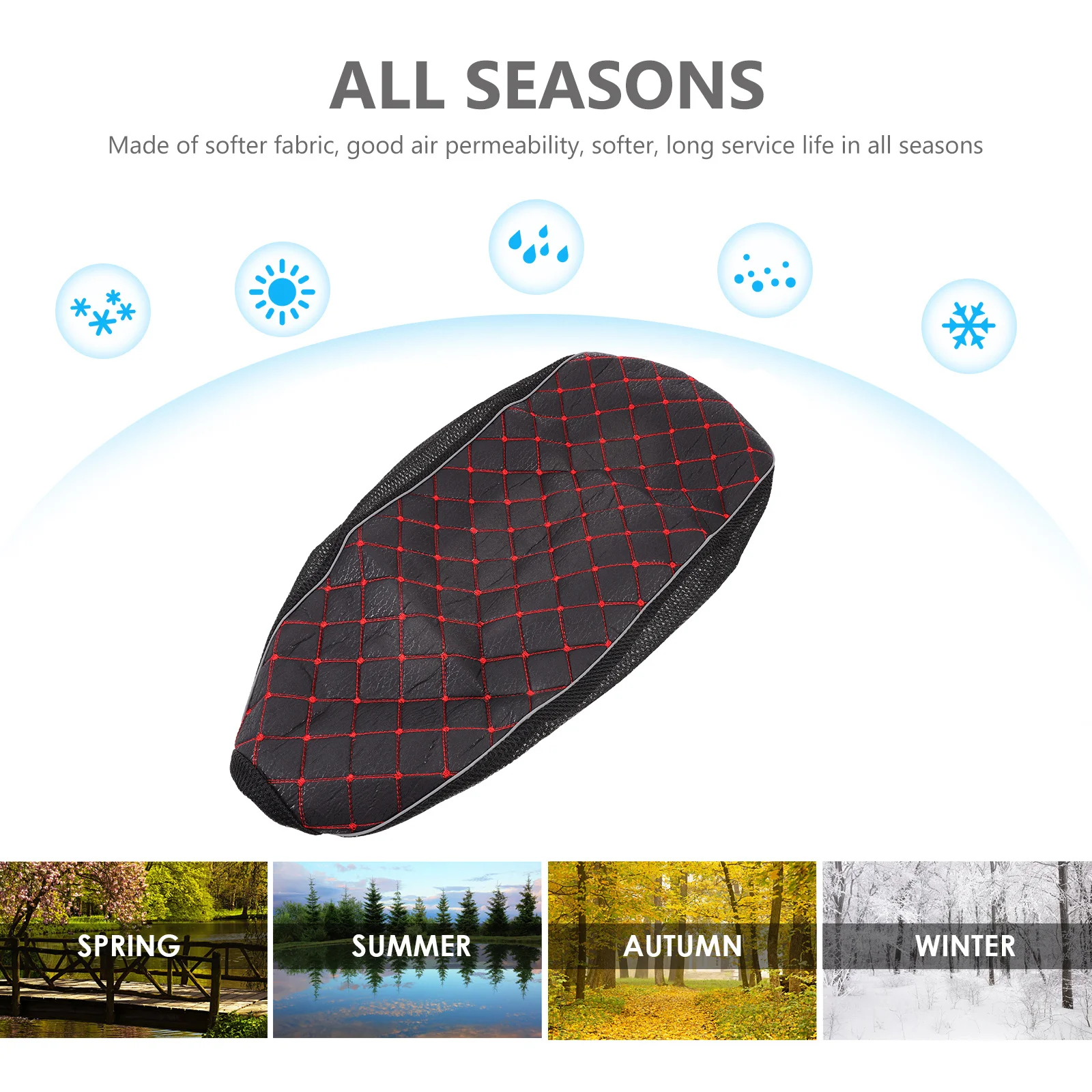 Motorcycle Cushion Cover Breathable Linen Mesh Seat Protector Elastic Non-Slip Absorption Sunproof Seat Cover for Motorbike
Motorcycle Cushion Cover Breathable Linen Mesh Seat Protector Elastic Non-Slip Absorption Sunproof Seat Cover for Motorbike