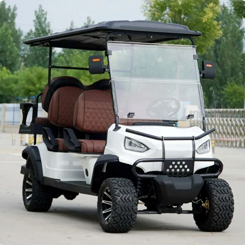 DOT 48/72V 4-Seater Electric Lithium Battery Golf Off-Road Vehicle Hunting Vehicle 10/12/14 Inch Tire Solar Panel Powered
DOT 48/72V 4-Seater Electric Lithium Battery Golf Off-Road Vehicle Hunting Vehicle 10/12/14 Inch Tire Solar Panel Powered