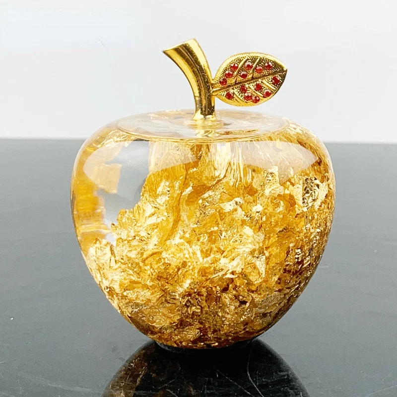 New Gold Foil Apple Crafts Figurines Miniatures Decoration for Home Supplies Christmas Decorations 2022 Interior Living Room
New Gold Foil Apple Crafts Figurines Miniatures Decoration for Home Supplies Christmas Decorations 2022 Interior Living Room