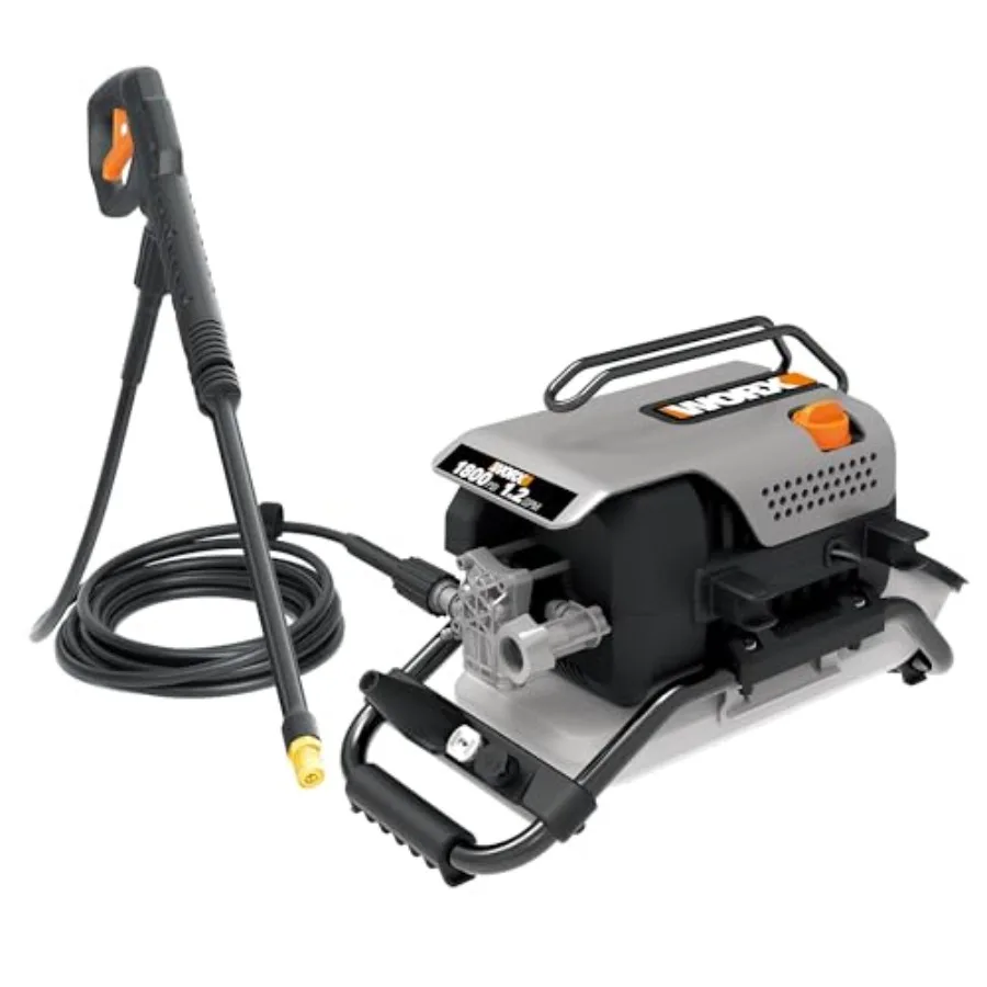 13 Amp Electric Pressure Washer 1800 PSI for home cleaning, ABS plastic body, black and gray, lightweight and compact design wi
13 Amp Electric Pressure Washer 1800 PSI for home cleaning, ABS plastic body, black and gray, lightweight and compact design wi