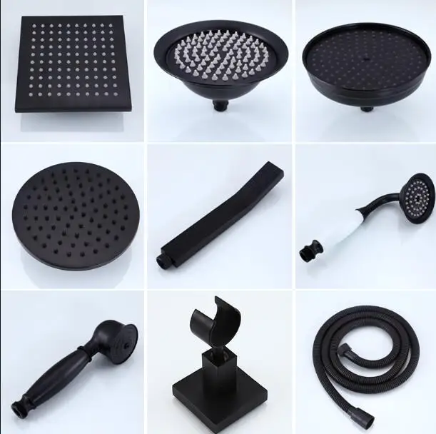 Vidric Oil Rubble Bronze Square Shower Head Hand Shower Hand Shower Holder
Vidric Oil Rubble Bronze Square Shower Head Hand Shower Hand Shower Holder