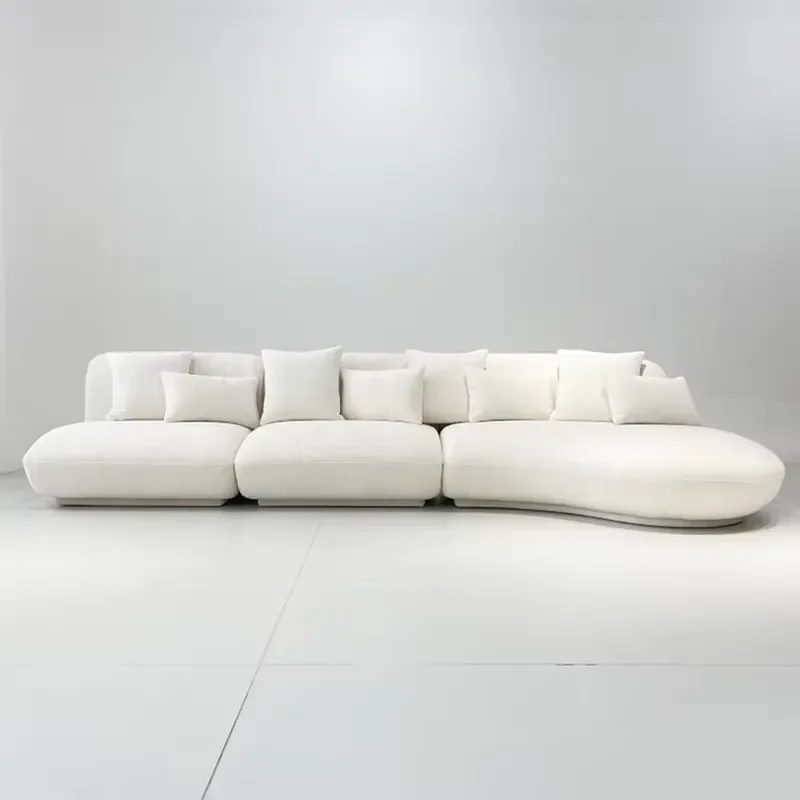 Modern European Design Velvet Teddy Sofa Set Modular Curved Comfortable Customized Color Home Hotel Mall Villa Living
Modern European Design Velvet Teddy Sofa Set Modular Curved Comfortable Customized Color Home Hotel Mall Villa Living