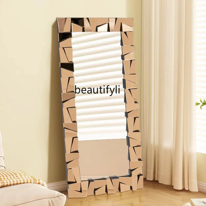 A13 Home floor female round, makeup full-length mirror B & B fireplace cloud comb American style
A13 Home floor female round, makeup full-length mirror B & B fireplace cloud comb American style