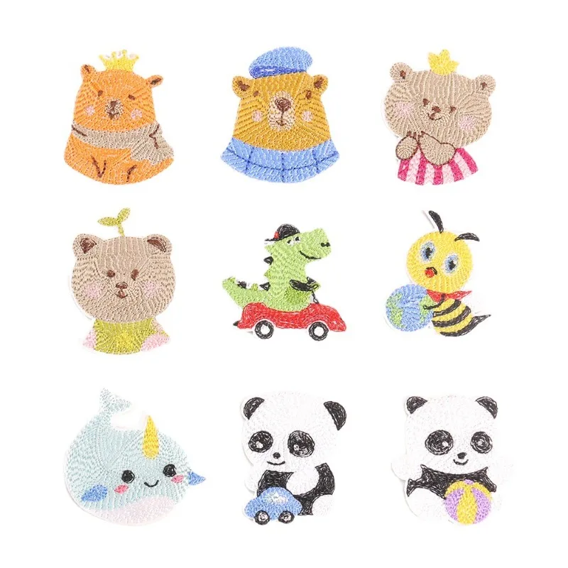 Factory Direct Sales of New Products High-end Burnt Edge Small Animal Set Cloth Sticker Cartoon Clothing Accessories Embroidery
Factory Direct Sales of New Products High-end Burnt Edge Small Animal Set Cloth Sticker Cartoon Clothing Accessories Embroidery