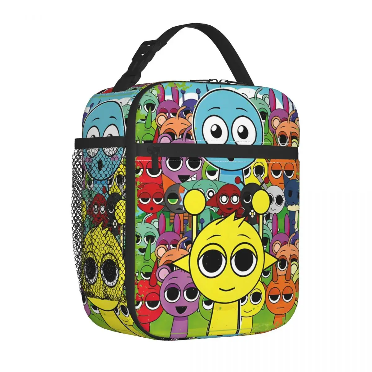 Sprunki Team Funny Games Insulated Lunch Bags Cooler Bag Meal Container Portable Tote Lunch Box Girl Boy Work Travel
Sprunki Team Funny Games Insulated Lunch Bags Cooler Bag Meal Container Portable Tote Lunch Box Girl Boy Work Travel