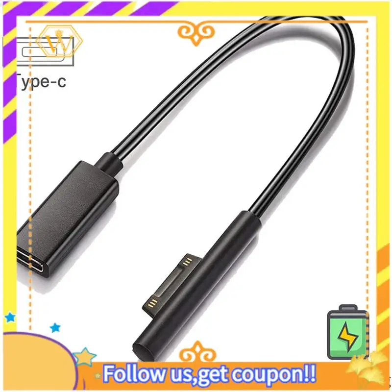 Кабель для зарядки Latest-10X Surface Connect To USB-C, совместимый с Surface Pro7 Go2 Pro6 5/4/3 Laptop1/2/3 и Surface Book
Кабель для зарядки Latest-10X Surface Connect To USB-C, совместимый с Surface Pro7 Go2 Pro6 5/4/3 Laptop1/2/3 и Surface Book