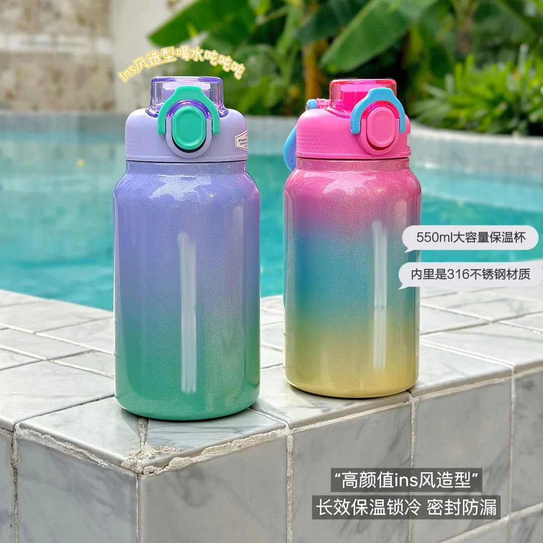 Космическая чашка градиентного цвета 316, портативная соломенная чашка большой емкости с изоляцией из нержавеющей стали, спортивная бутылка для воды, кофейная чашка
Космическая чашка градиентного цвета 316, портативная соломенная чашка большой емкости с изоляцией из нержавеющей стали, спортивная бутылка для воды, кофейная чашка