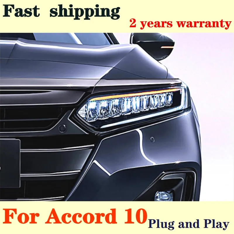 Headlights Car Styling For Honda Accord 10 ALL LED Head Lamp Running Horse Daytime light Dynamic Turn Signal Accessories
Headlights Car Styling For Honda Accord 10 ALL LED Head Lamp Running Horse Daytime light Dynamic Turn Signal Accessories