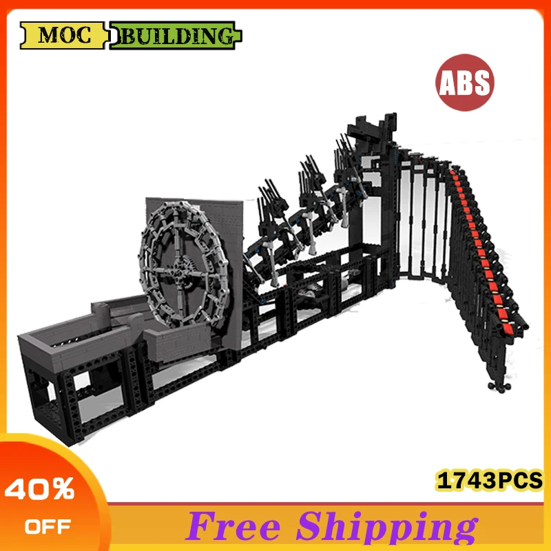 Fork to Fork GBC Sports Ball Device Building Block Puzzle Games Assembly MOC Science Education Collection Series Toys Gifts
Fork to Fork GBC Sports Ball Device Building Block Puzzle Games Assembly MOC Science Education Collection Series Toys Gifts