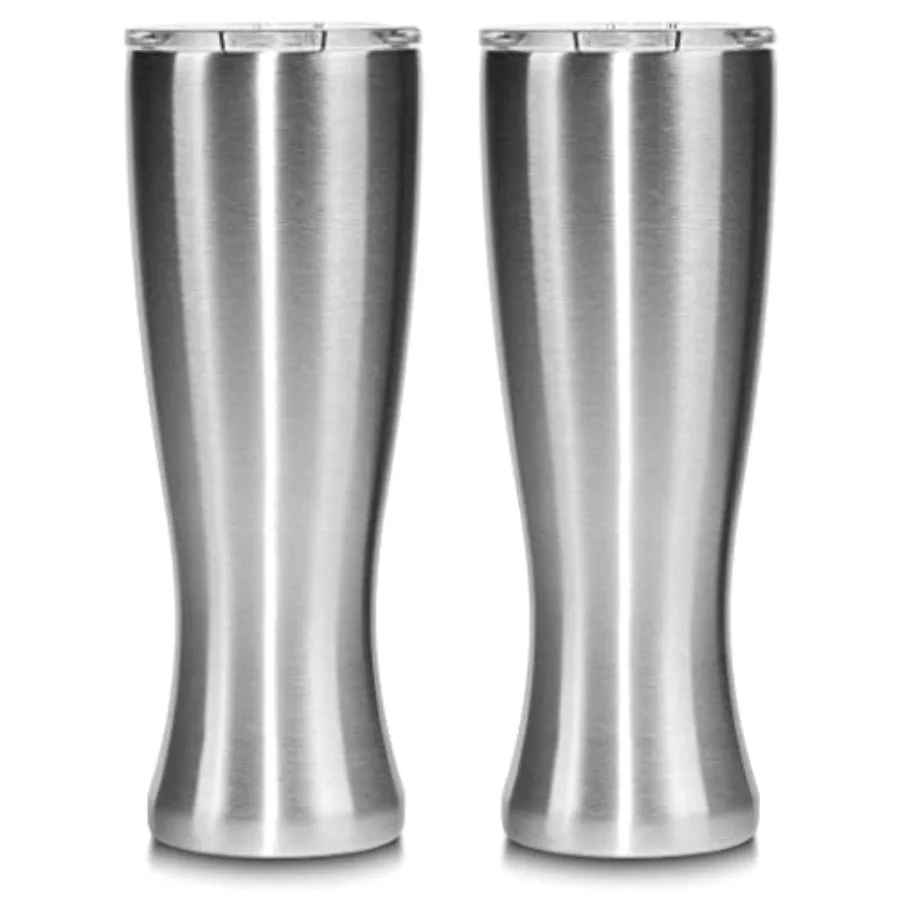 Stainless Steel Pint Double Insulated Beer Tumbler Double Wall Vacuum Insulated Sweat and Condensation Free HOT or COLD Beverag
Stainless Steel Pint Double Insulated Beer Tumbler Double Wall Vacuum Insulated Sweat and Condensation Free HOT or COLD Beverag