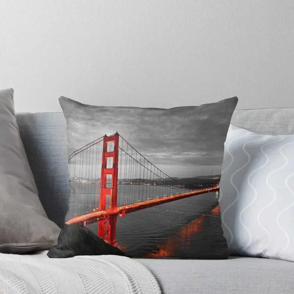 Golden Gate Bridge Hand colored Monochrome Throw Pillow Embroidered Cushion Cover pillow cover christmas pillow
Golden Gate Bridge Hand colored Monochrome Throw Pillow Embroidered Cushion Cover pillow cover christmas pillow