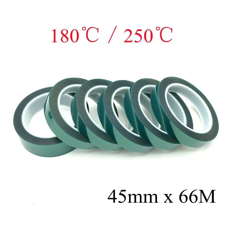 1Pcs Green PET Film Tape 45mm x66M High Temperature Heat Resistant PCB Circuit Board Plating Insulation Protection Adhesive Tape
1Pcs Green PET Film Tape 45mm x66M High Temperature Heat Resistant PCB Circuit Board Plating Insulation Protection Adhesive Tape