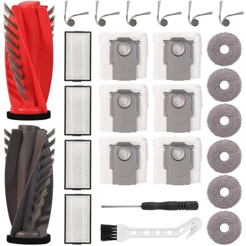 【RAMADAN SALE】For Roborock Saro 10R Replacement Parts- Roller Brushes, Filters, Side Brushes, Wipes& Dust Bags
【RAMADAN SALE】For Roborock Saro 10R Replacement Parts- Roller Brushes, Filters, Side Brushes, Wipes& Dust Bags